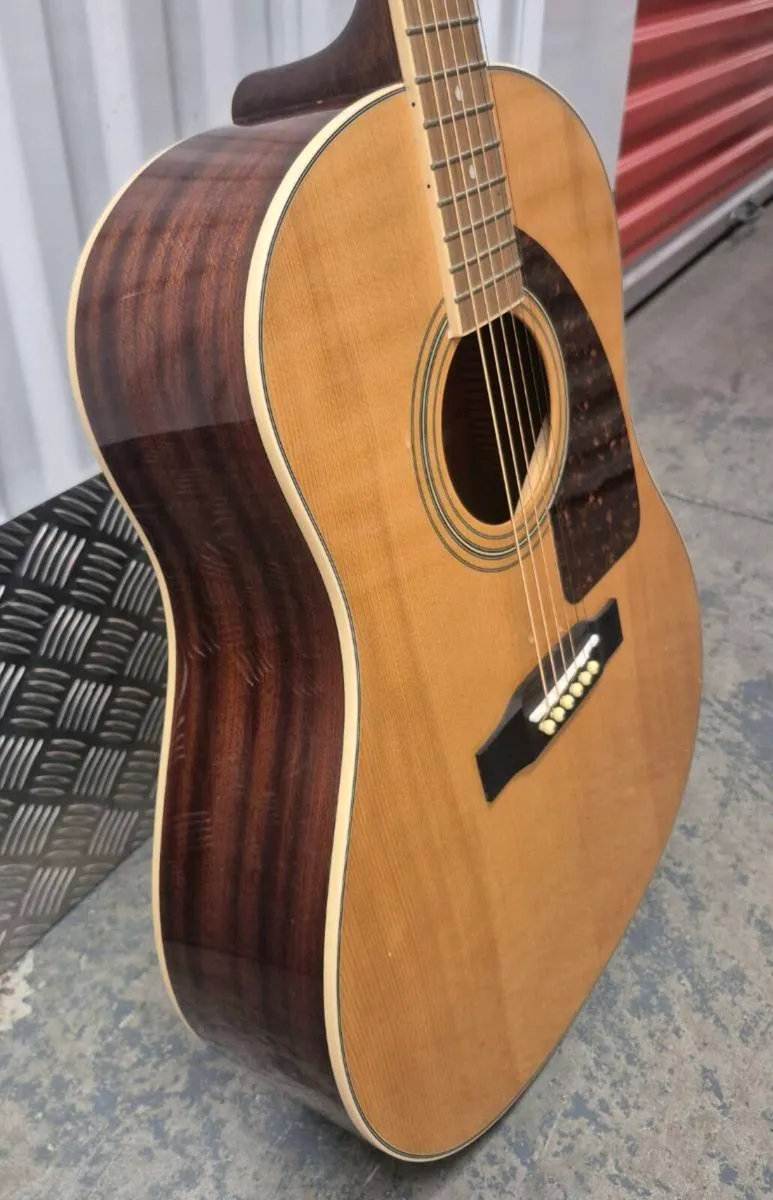 Epiphone AJ220S Solid Top Dreadnought Acoustic Gui - Image 3