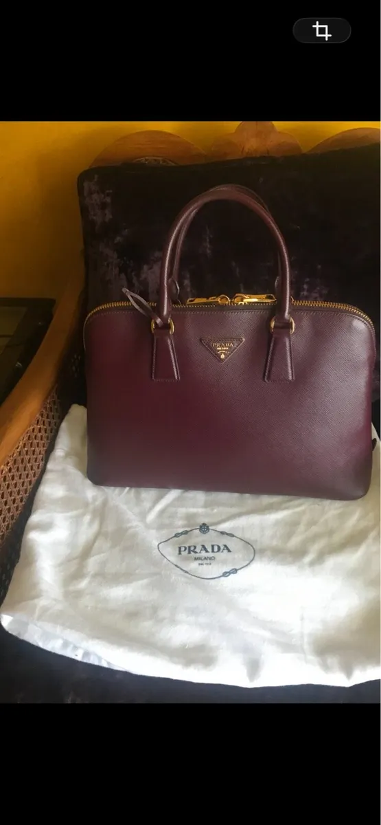 Prada Saffiano Leather Handbag - Image 4