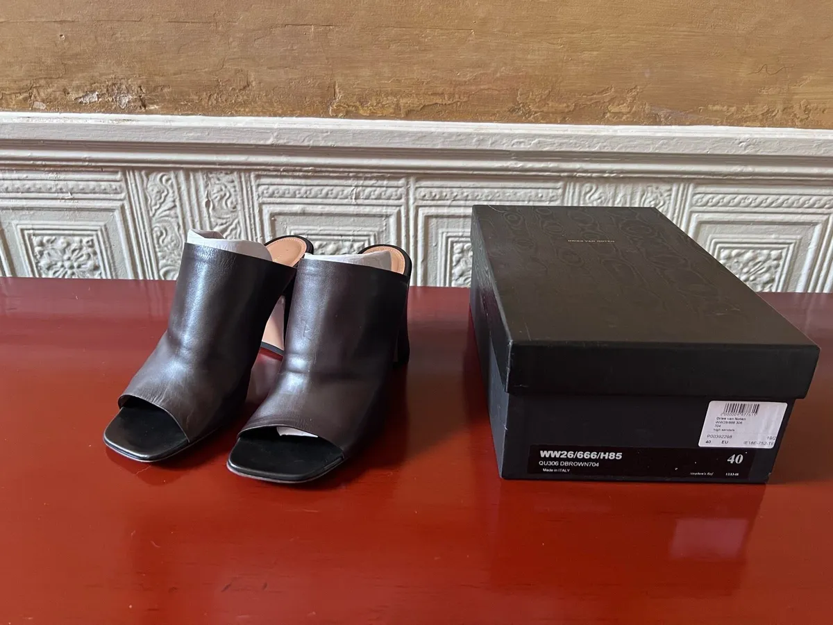 Fab Dries Van Noten High Heel Sandal Size 40 - Image 4