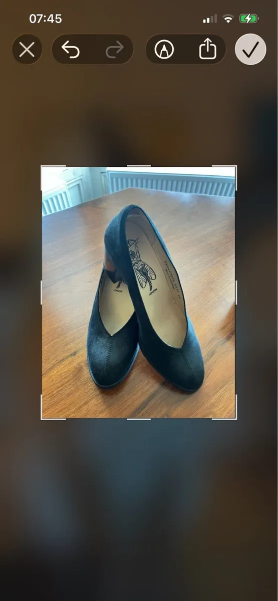 NEW FLYLondon Suede Court Shoes size 40 - Image 4