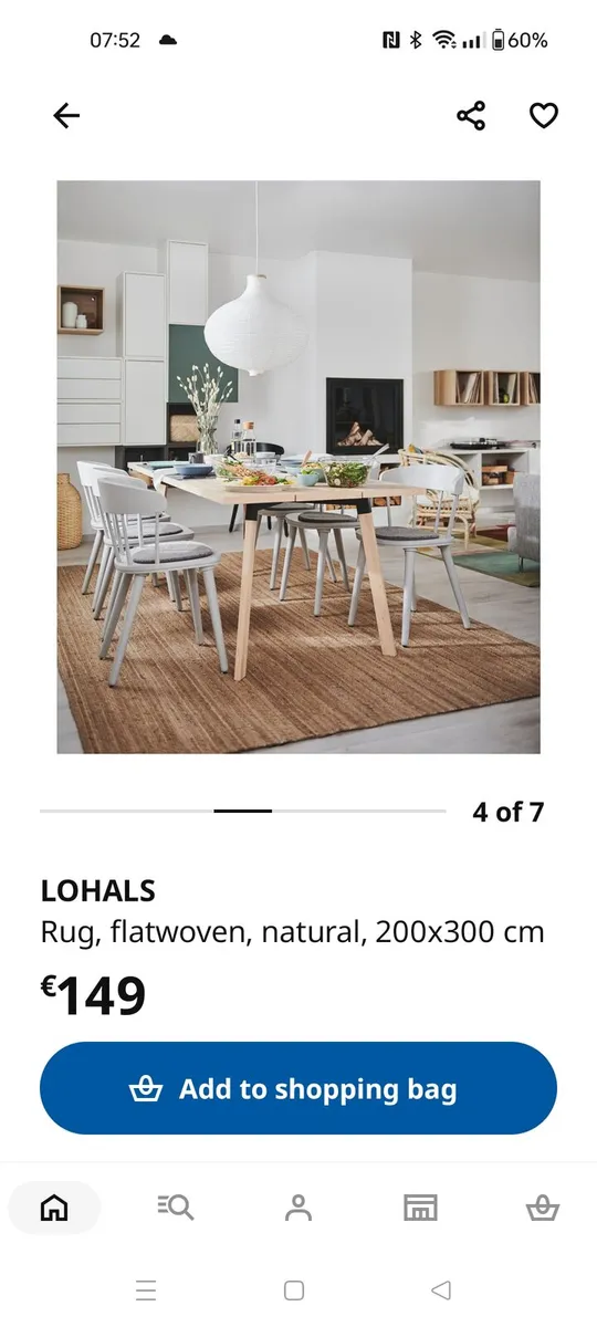 IKEA Lohals Rug 2m x 3 - Image 4