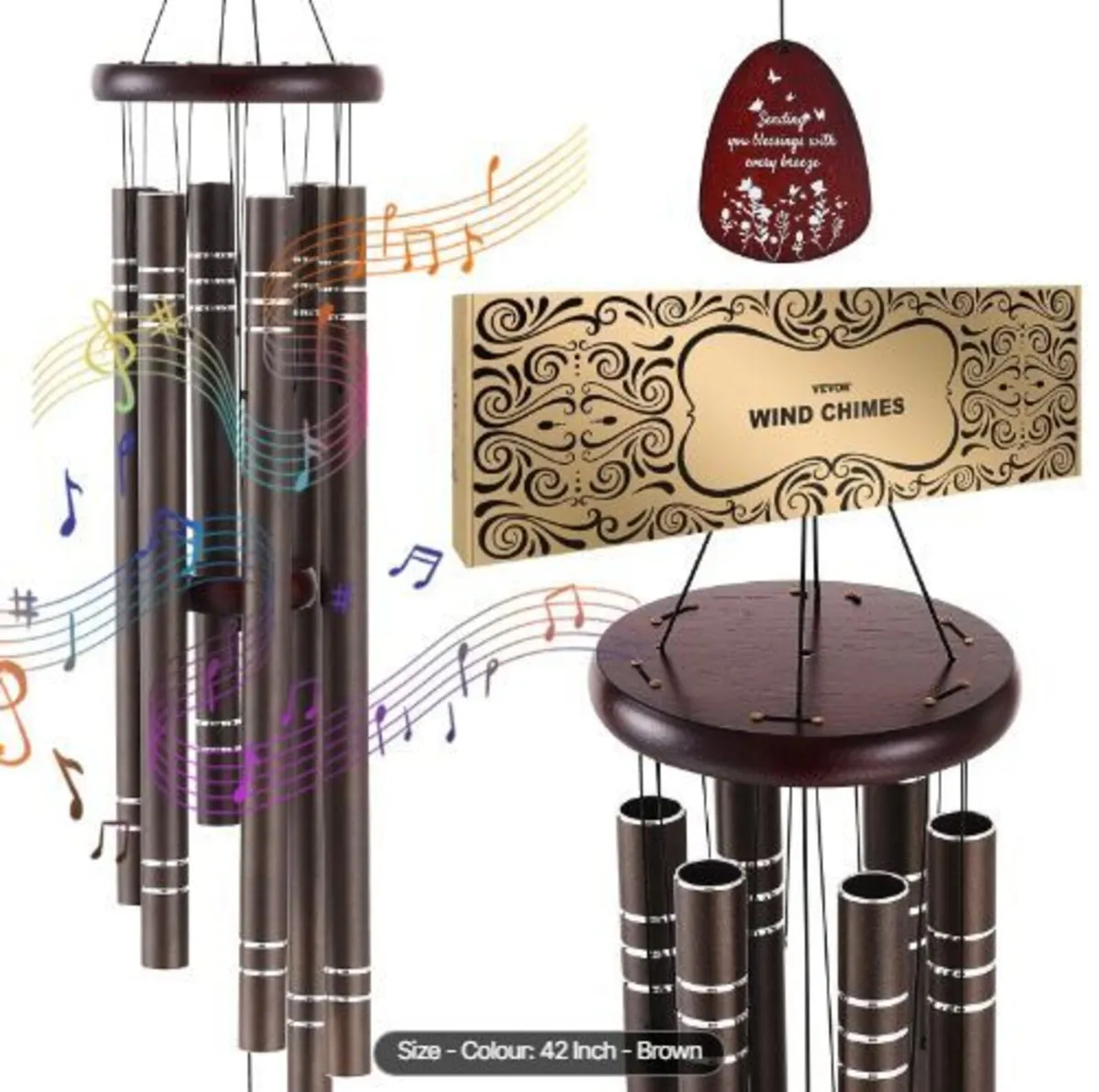 Wind Chimes for Outside, 1067 mm - Image 3