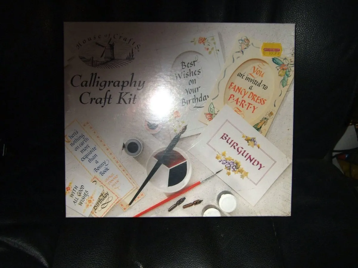 BNIB Calligraphy Craft Kit - Image 3
