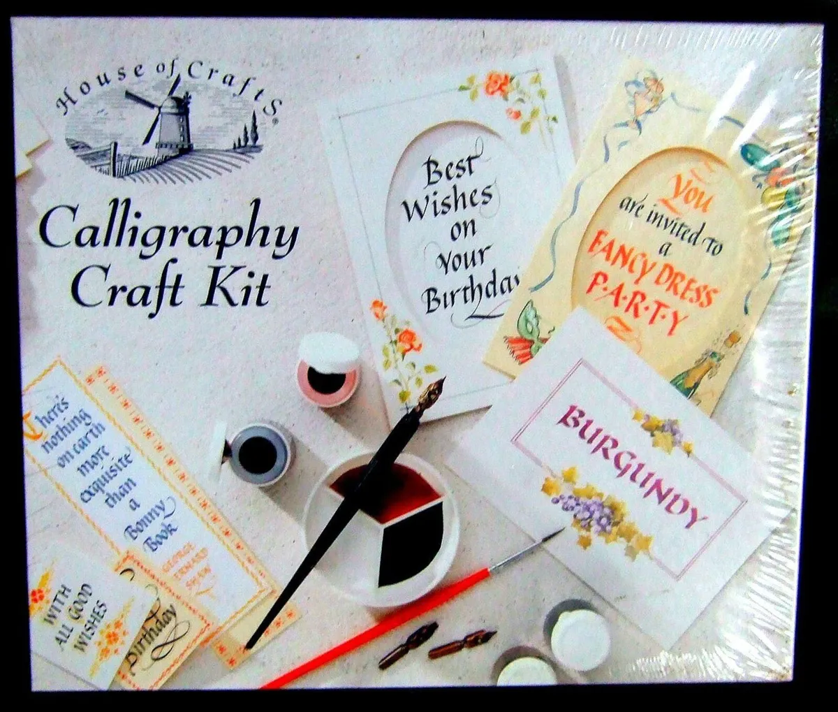 BNIB Calligraphy Craft Kit - Image 4