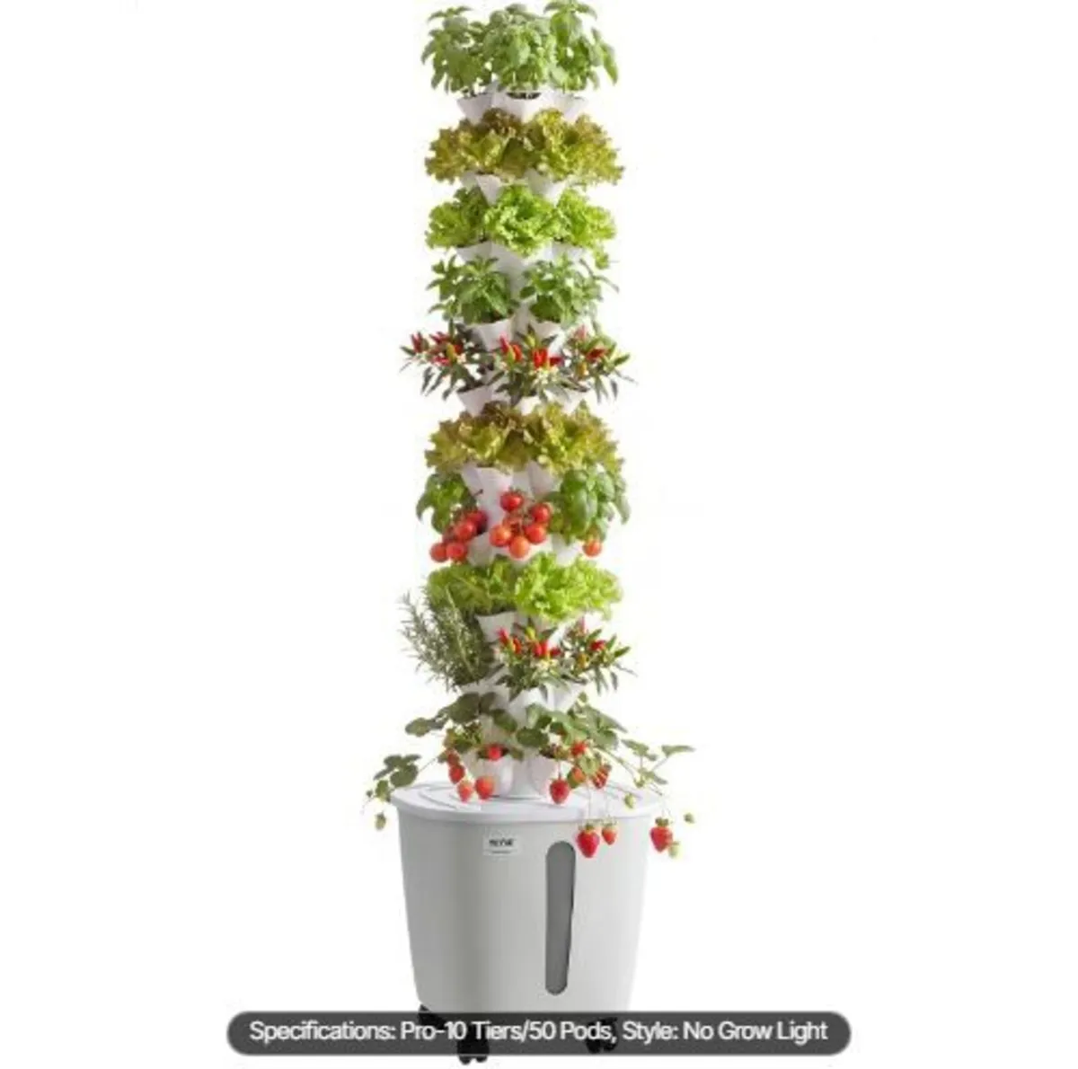 Hydroponic Tower, 50 Pods 10 Tiers - Image 3