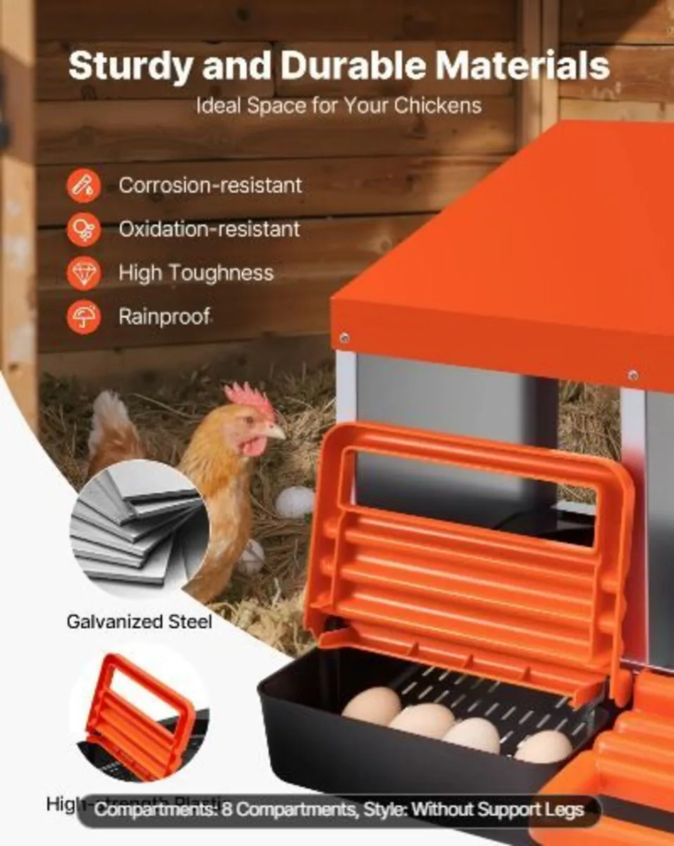 2 Tiers Chicken Nesting Boxes - Image 4