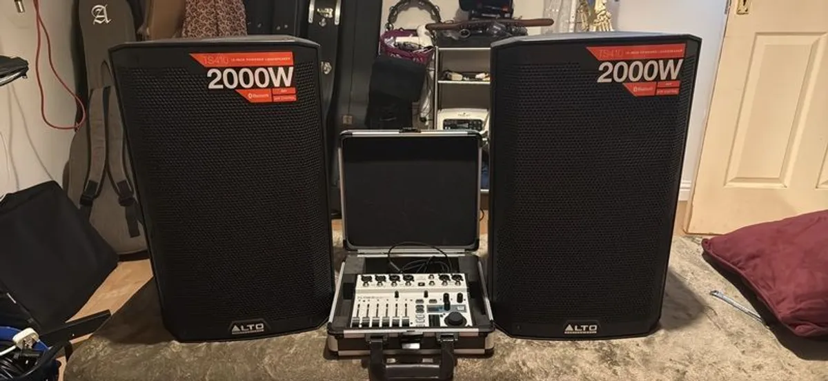 PA system Alto/ Behringer - Image 1