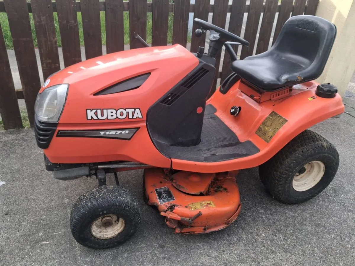 Kubota lawnmower - Image 1