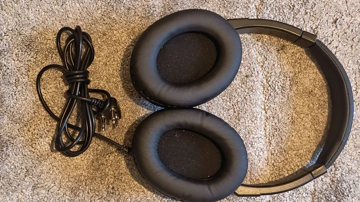Flight Airplane Headphones Noise Cancelling - Image 2