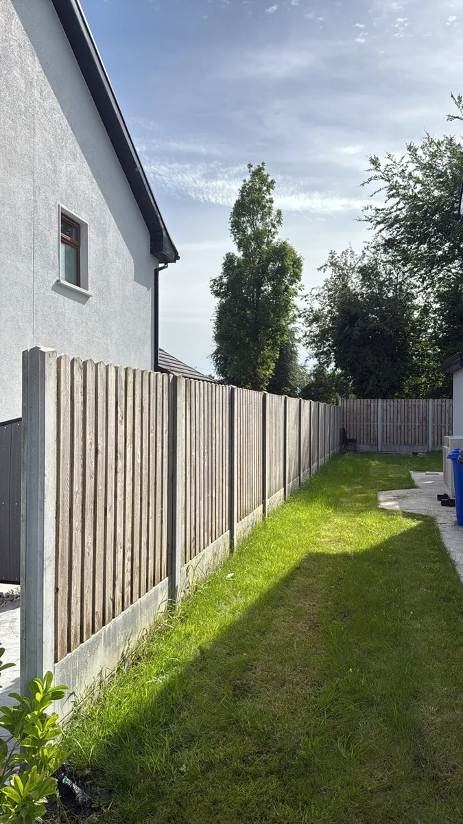Wooden Fence Panels - Image 1
