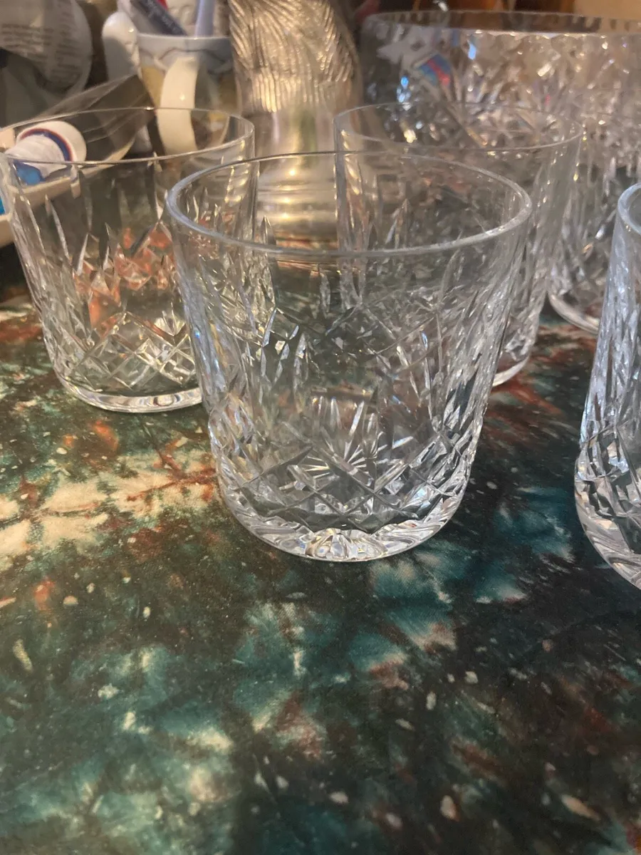 Waterford crystal whiskey glasses free postage - Image 2