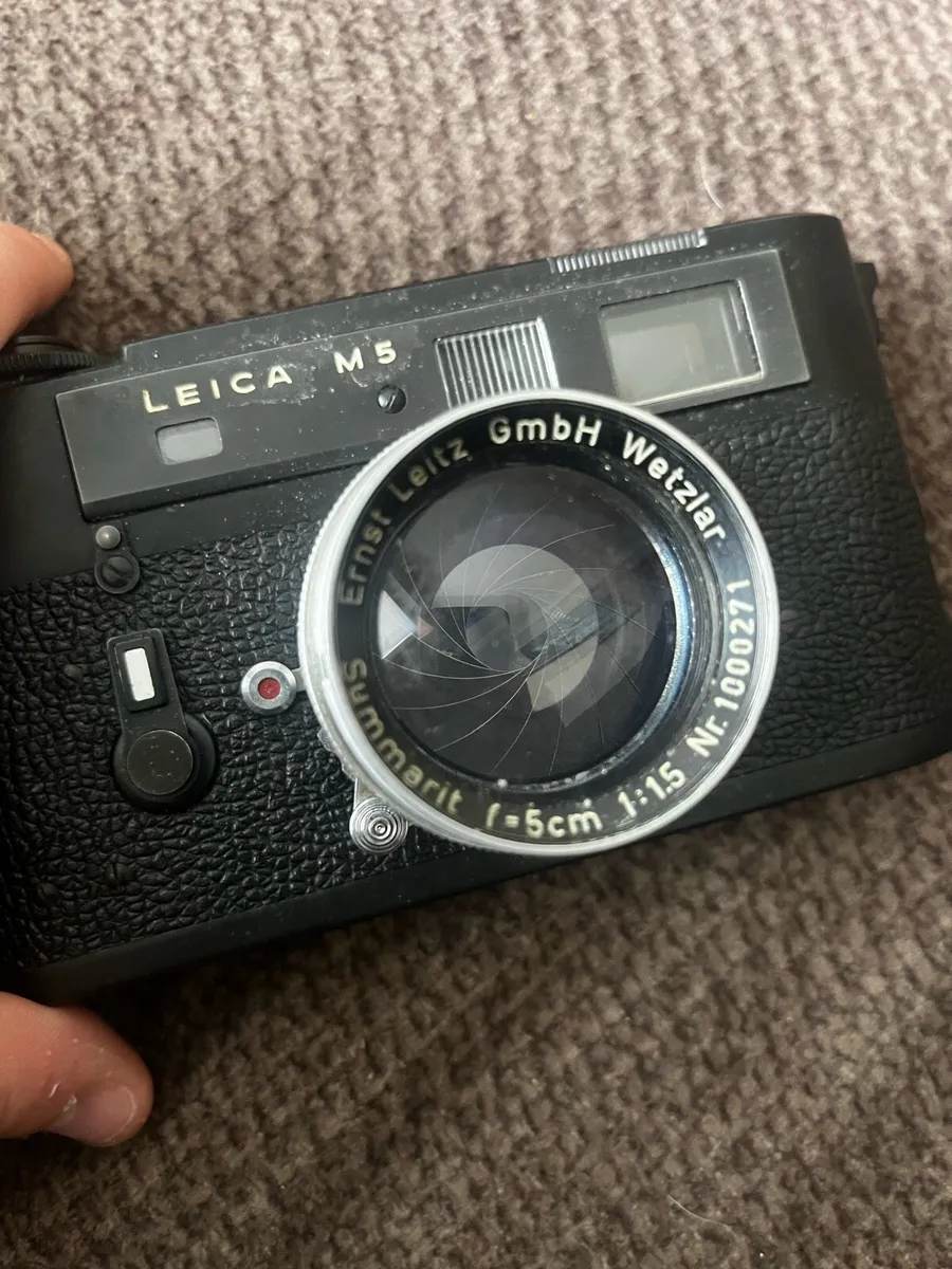 Leica m5 + Ernst Leitz Wetzlar Summarit 5cm f/1.5 - Image 1