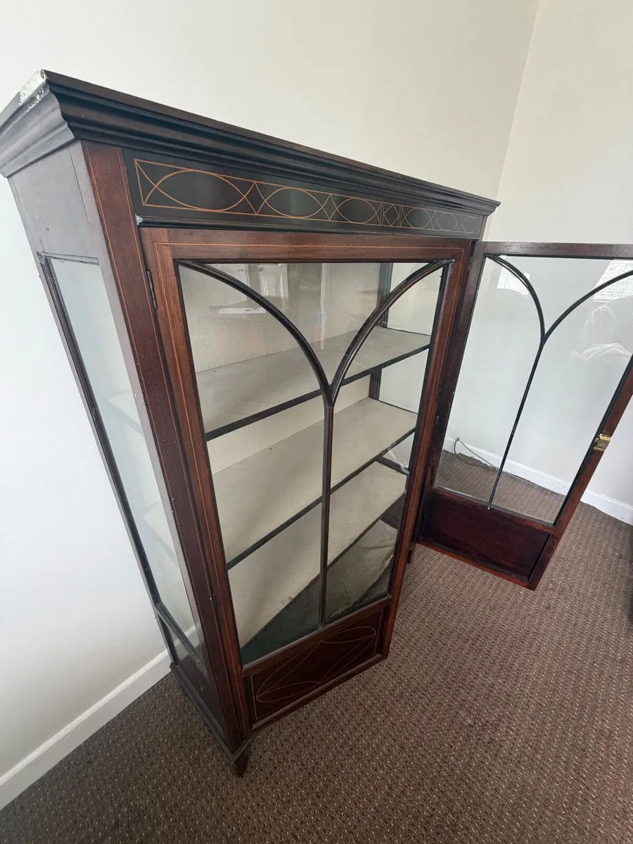 Mahogany Display cabinet - Image 3