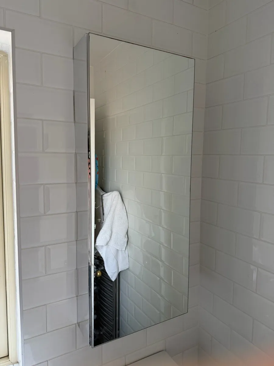 Mirror bathroom cabinet