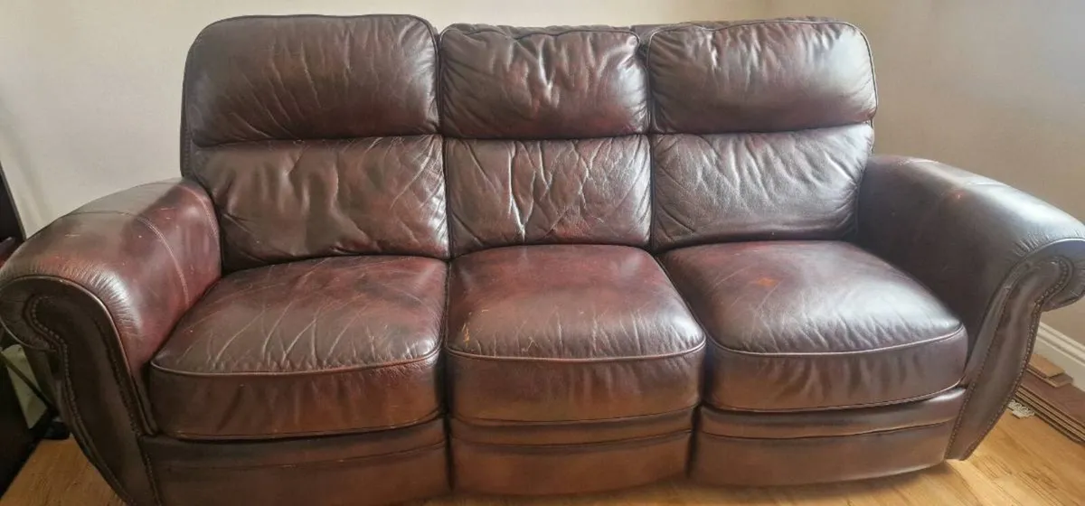 Leather sofa - Image 1