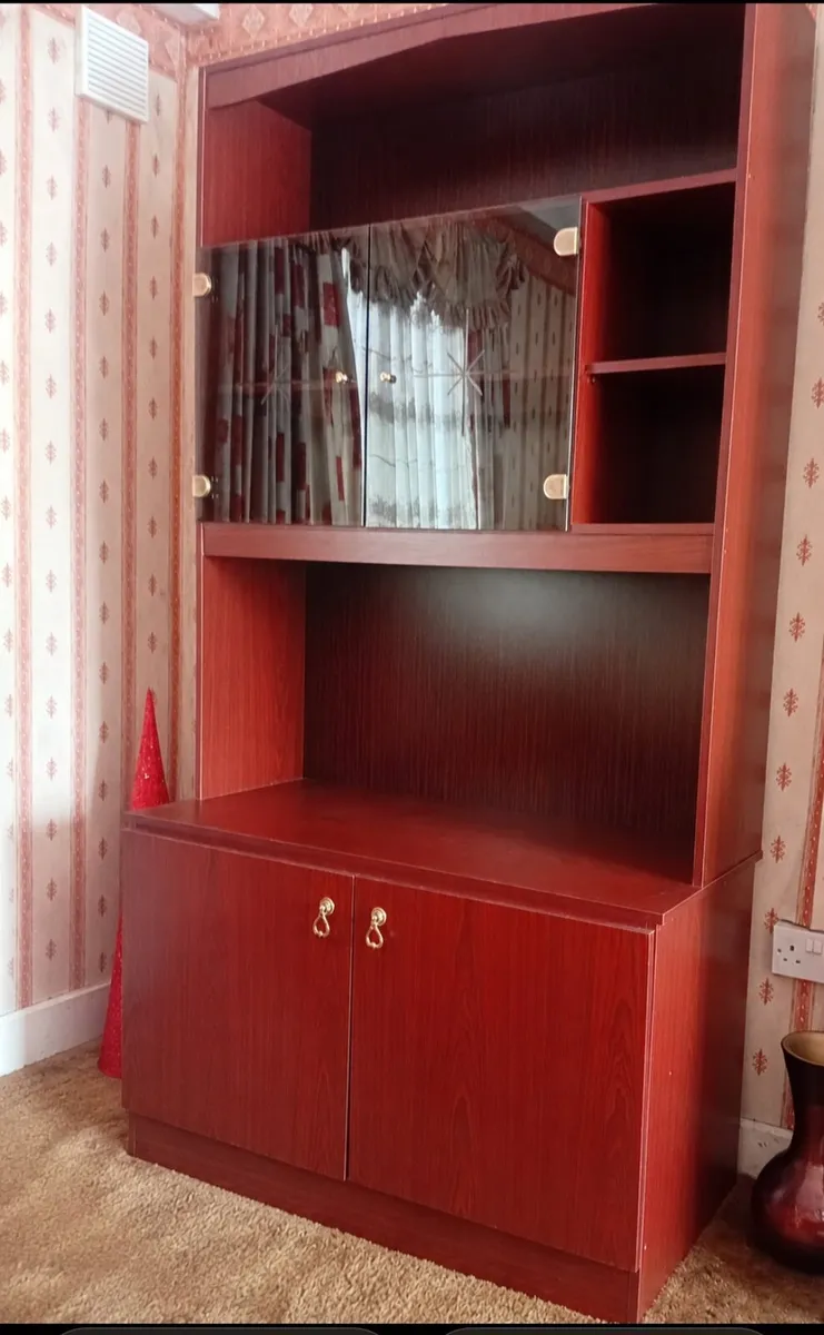 Vintage Display Cabinet / Wall Unit - Image 2