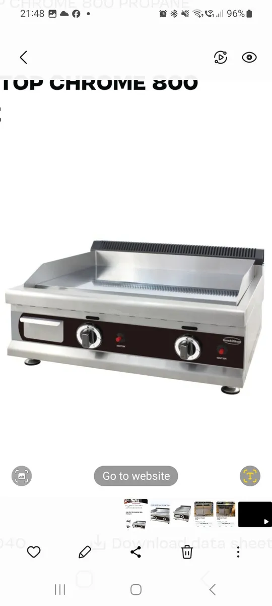 Gas griddles - Image 1