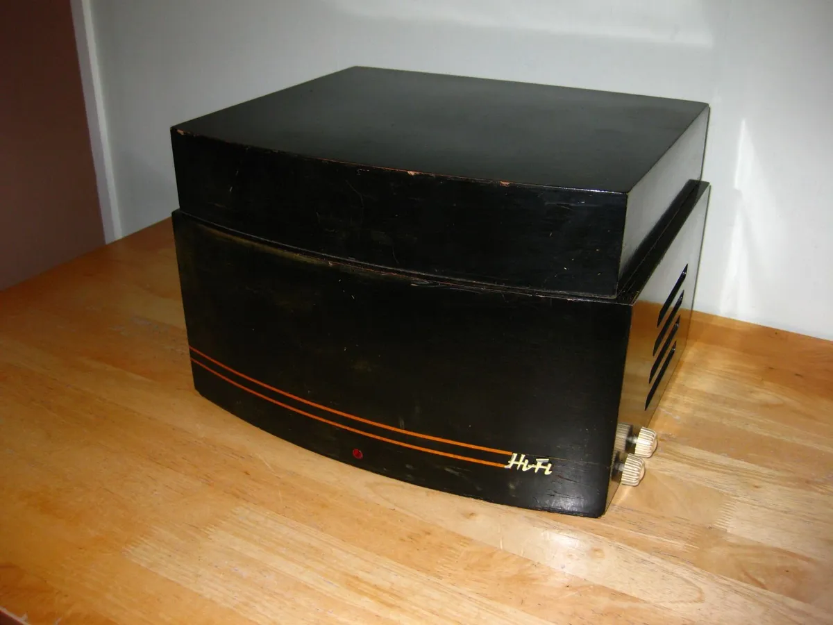 1950's PYE "Black Box" Hi-Fi Record Player. - Image 3