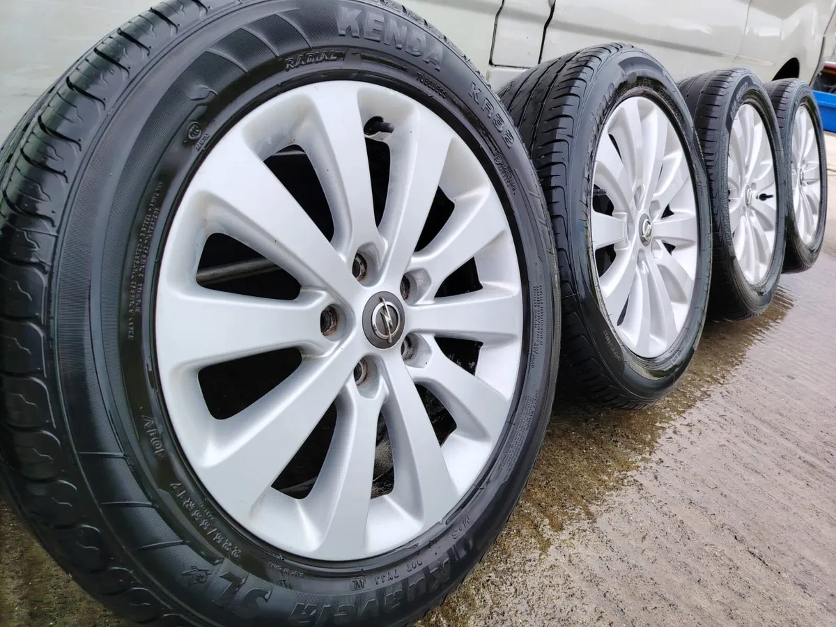 17" Opel Astra alloy wheels - Image 1