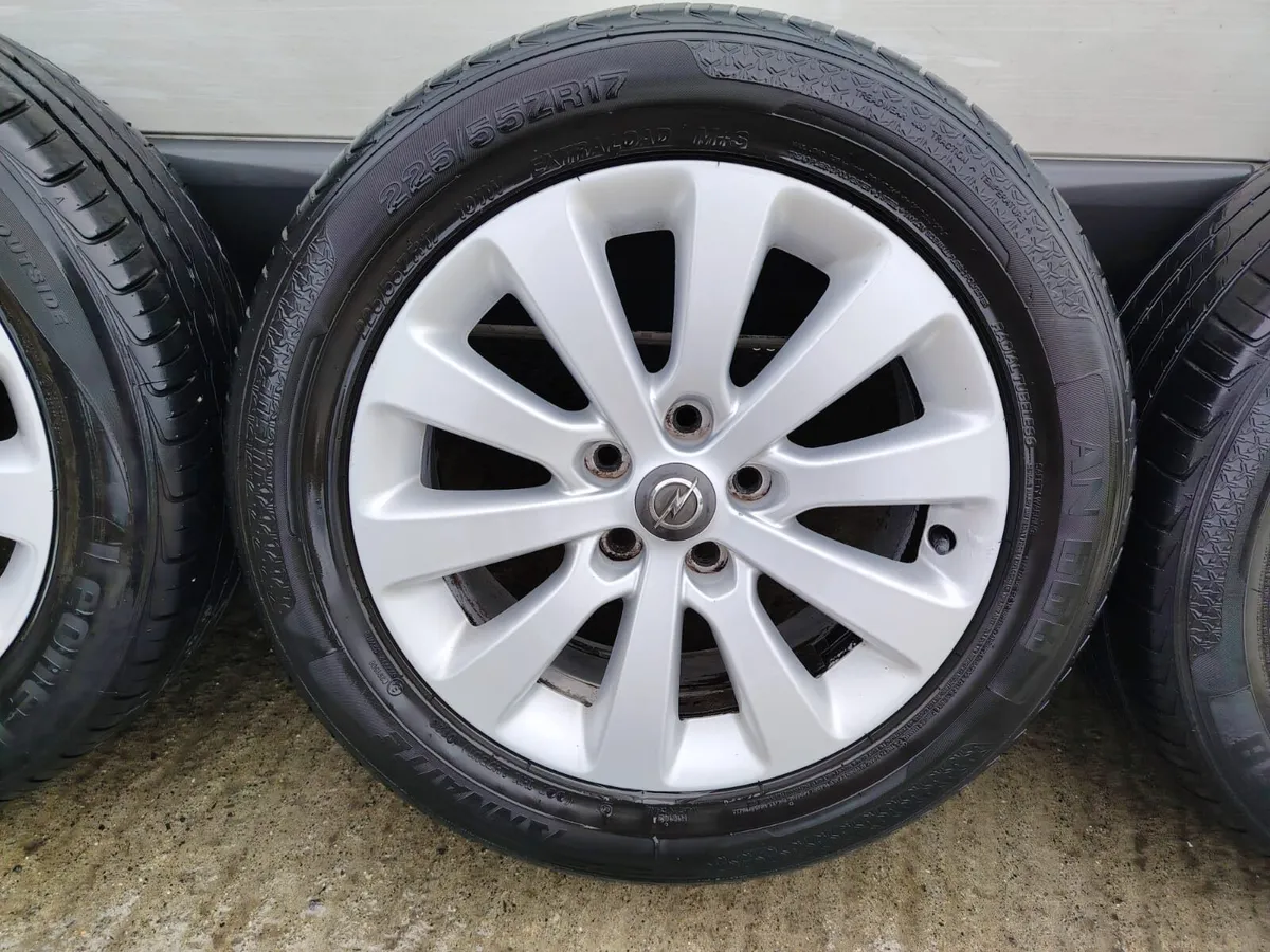 17" Opel Astra alloy wheels - Image 3