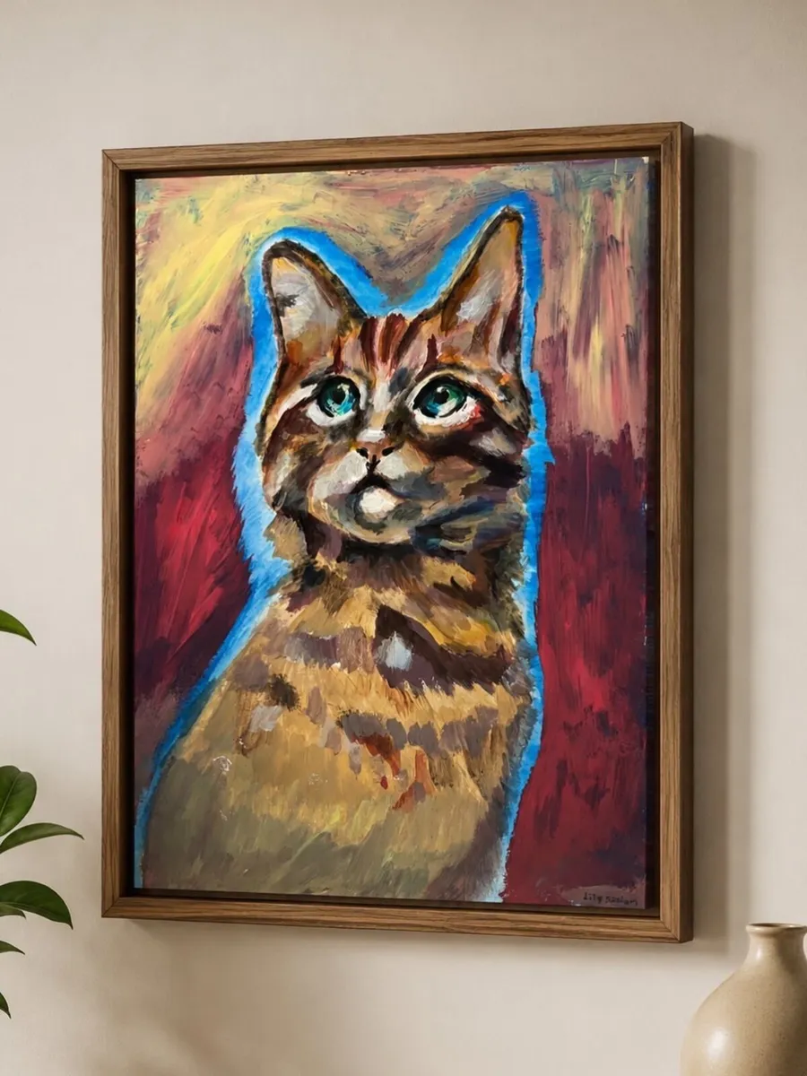Cat painting - Image 1