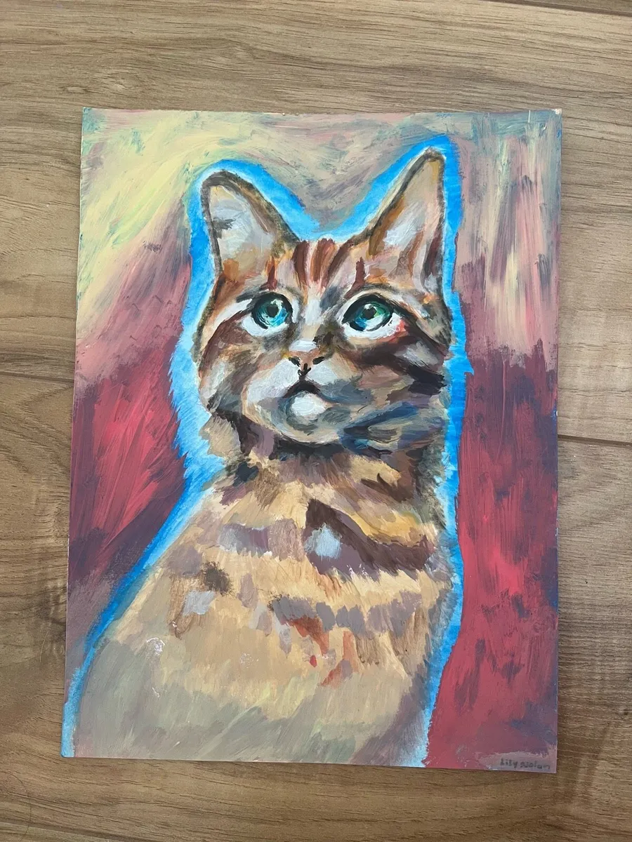 Cat painting - Image 2