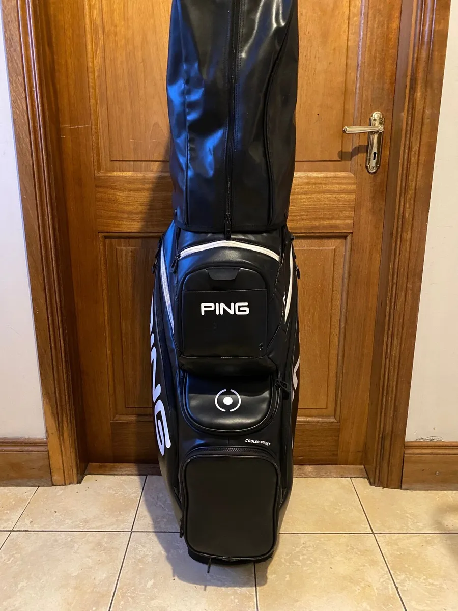 Ping DLX Leather Cart Bag 14way divider waterproof - Image 3