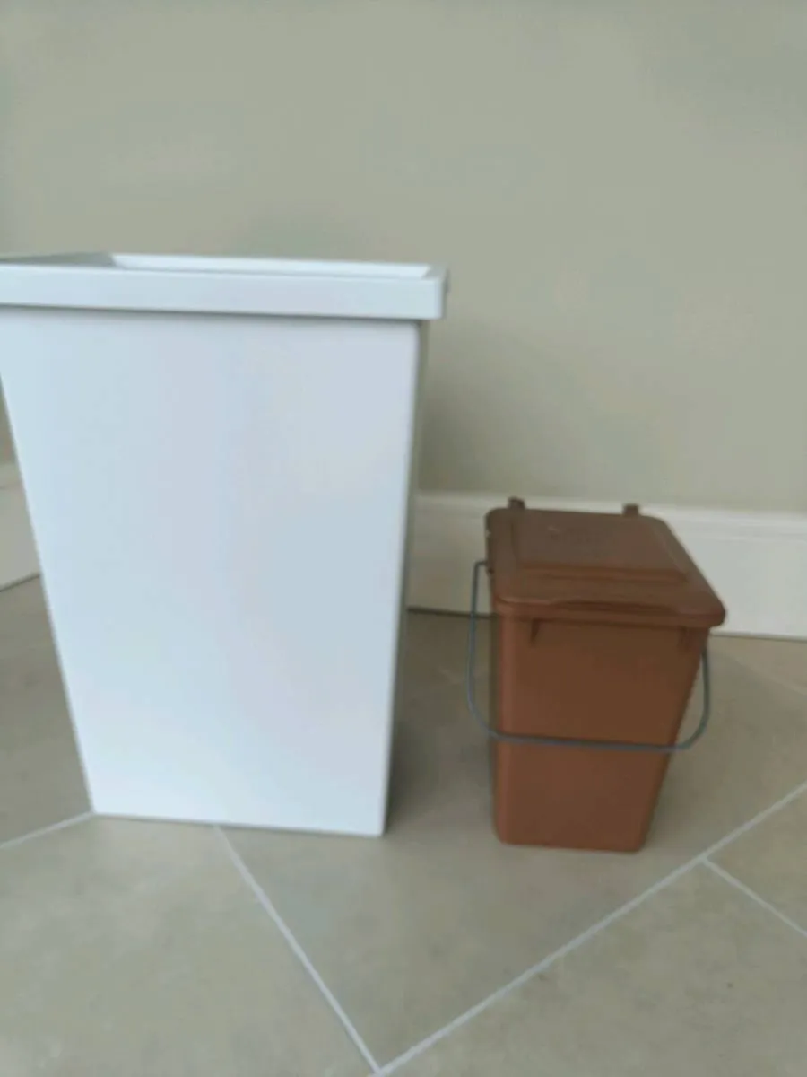 Shelving unit by IKEA and bins - Image 3