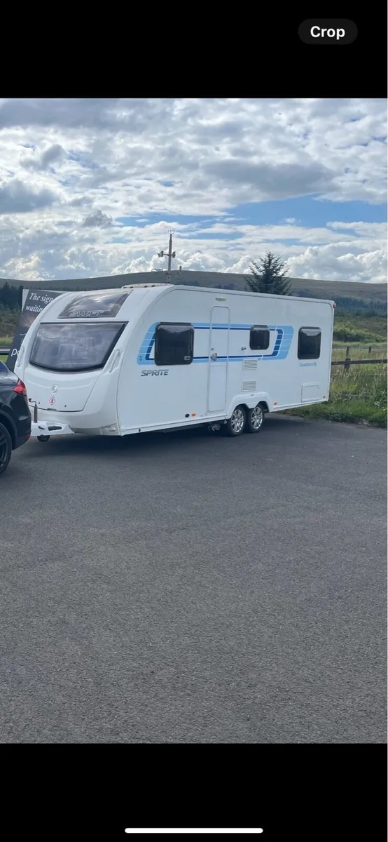 2013 swift quattro touring caravan. - Image 1
