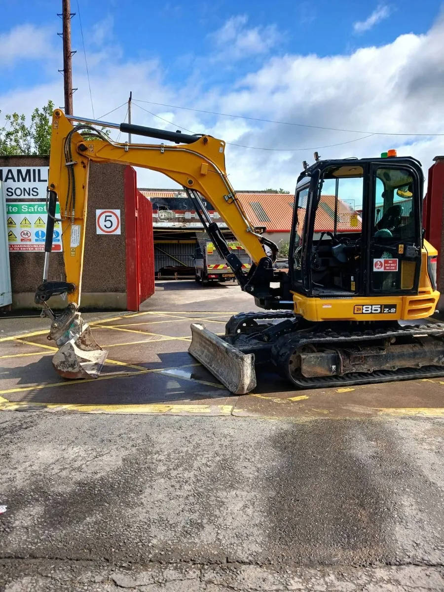 2022 JCB 85Z-2 Excavator - Image 1