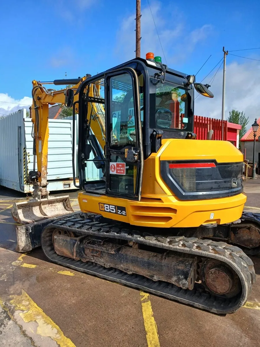 2022 JCB 85Z-2 Excavator - Image 2