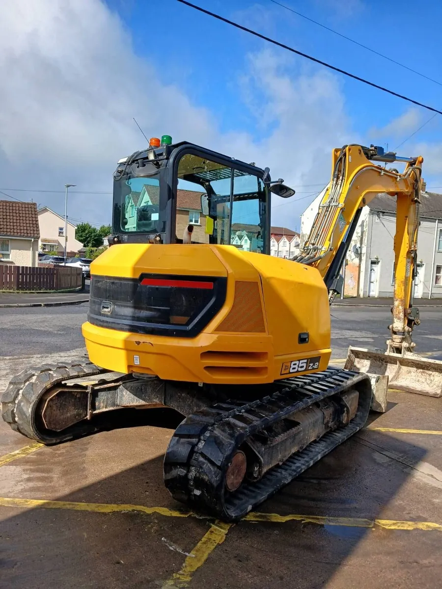 2022 JCB 85Z-2 Excavator - Image 3
