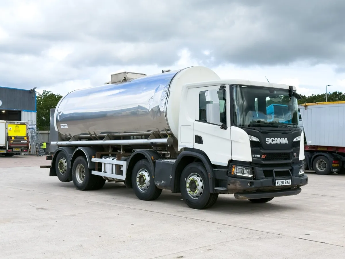 2020 SCANIA P370  XT MILK TANKER - Image 1
