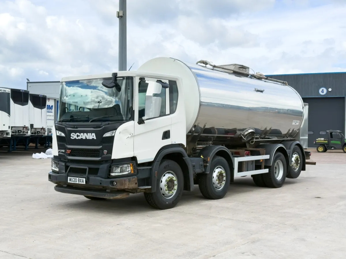 2020 SCANIA P370  XT MILK TANKER - Image 3