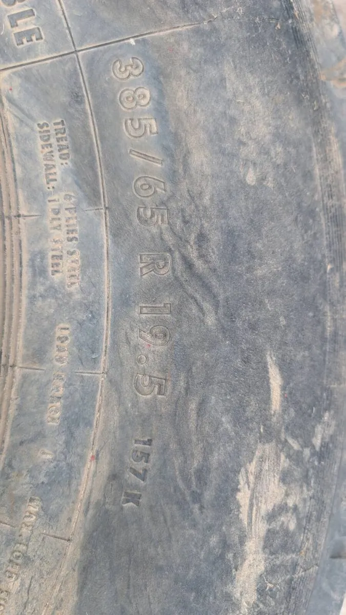 *Wanted*Part worn tyres 385/65 R19.5 - Image 2