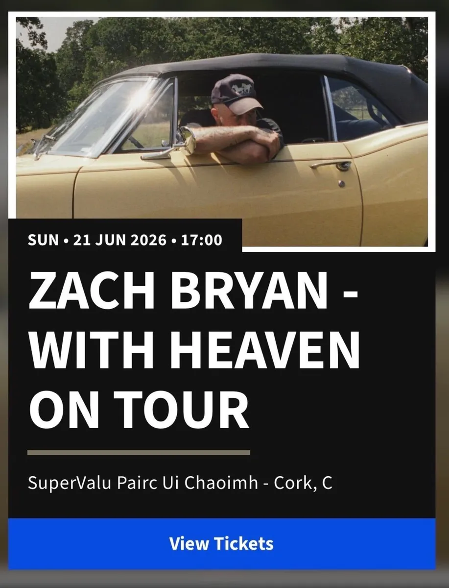 Zack Bryan tickets - Image 1