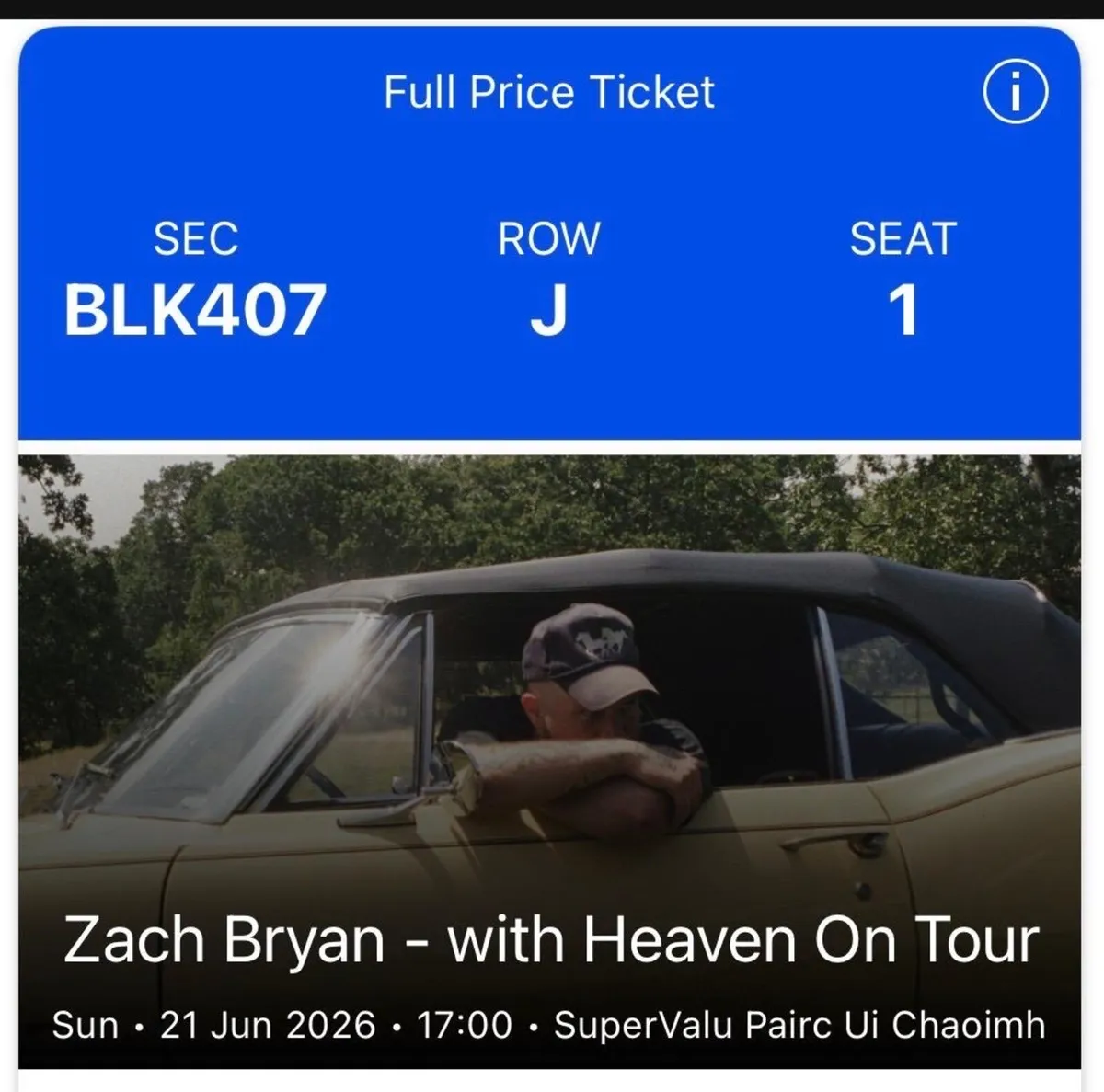 Zack Bryan tickets - Image 2