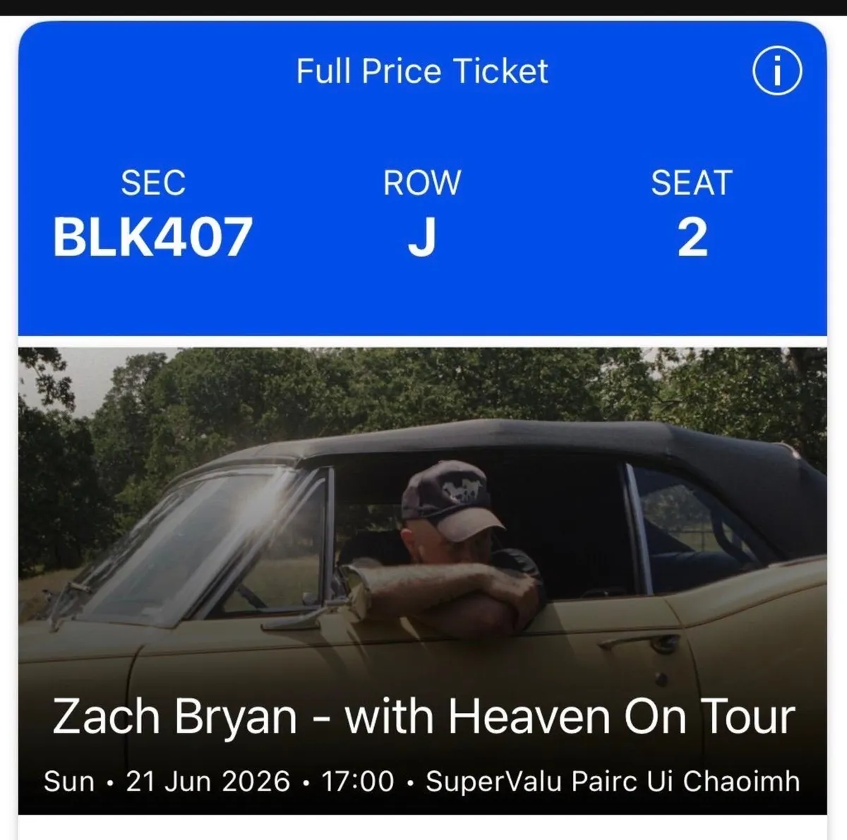 Zack Bryan tickets - Image 3