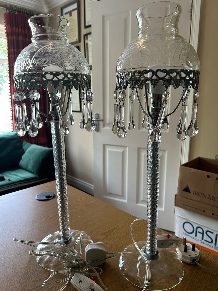 Glass table lamps - Image 2