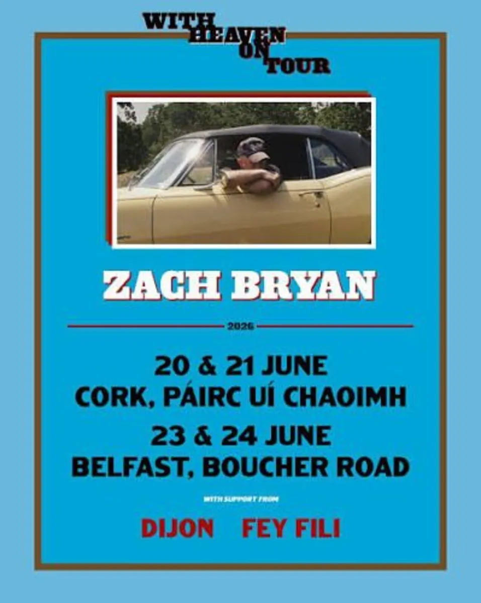 Zach Bryan - Standing pitch tickets  Saturday 20th - Image 2