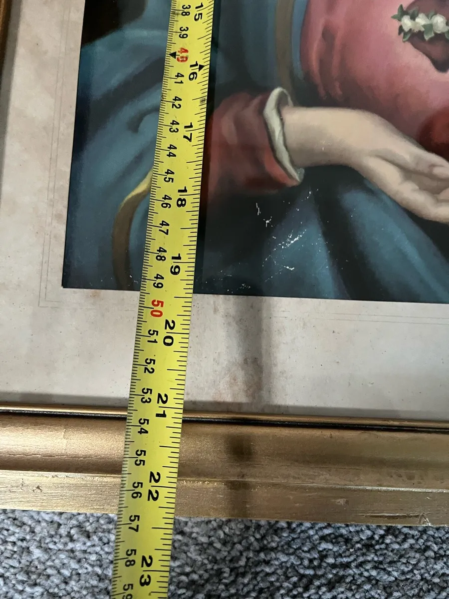 2 Vintage Religious Pictures - Image 3