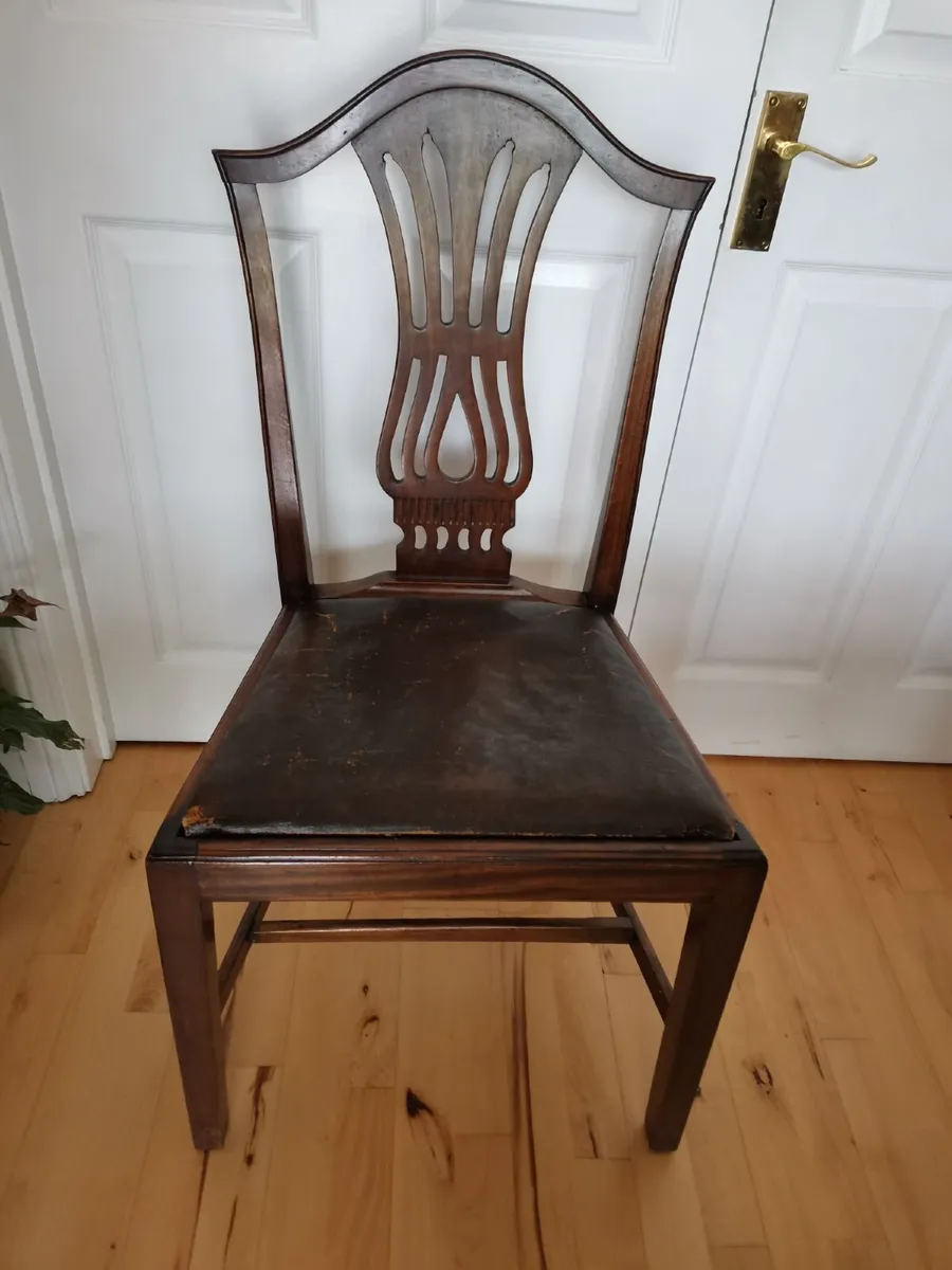 Dining Table & Chairs - Antique - Image 4