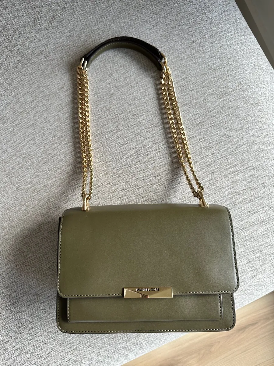Genuine Michael Kors Mott Leather Bag — Olive - Image 2