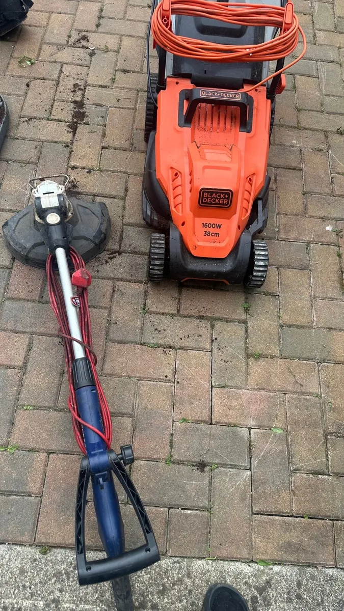 Lawnmower Black+Decker and Trimmer - Image 4