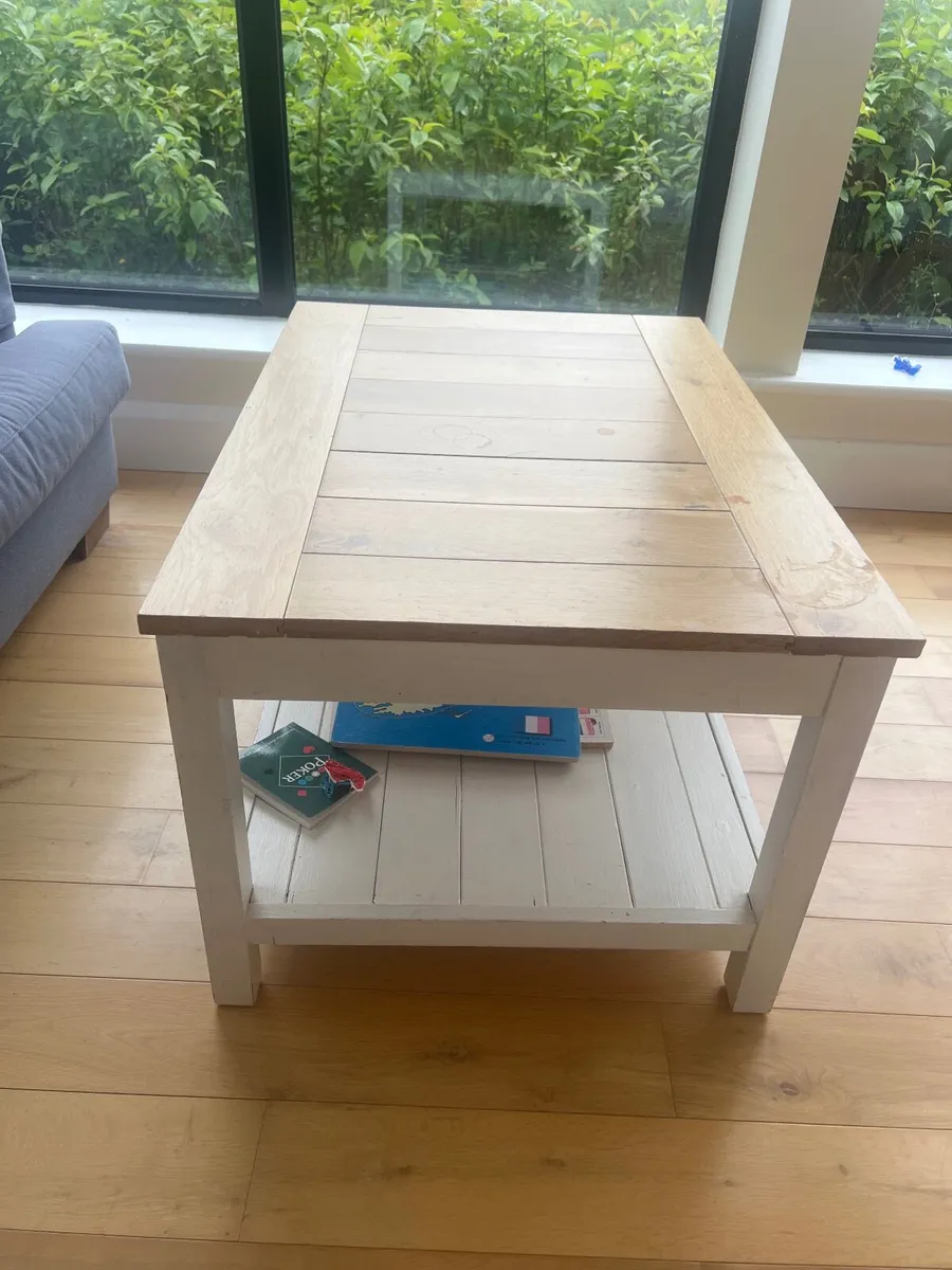 Oak Coffee table - Image 2