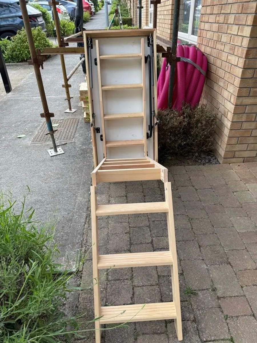 Attic ladder - foldable - Image 2