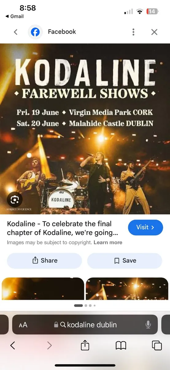 Kodaline Tickets