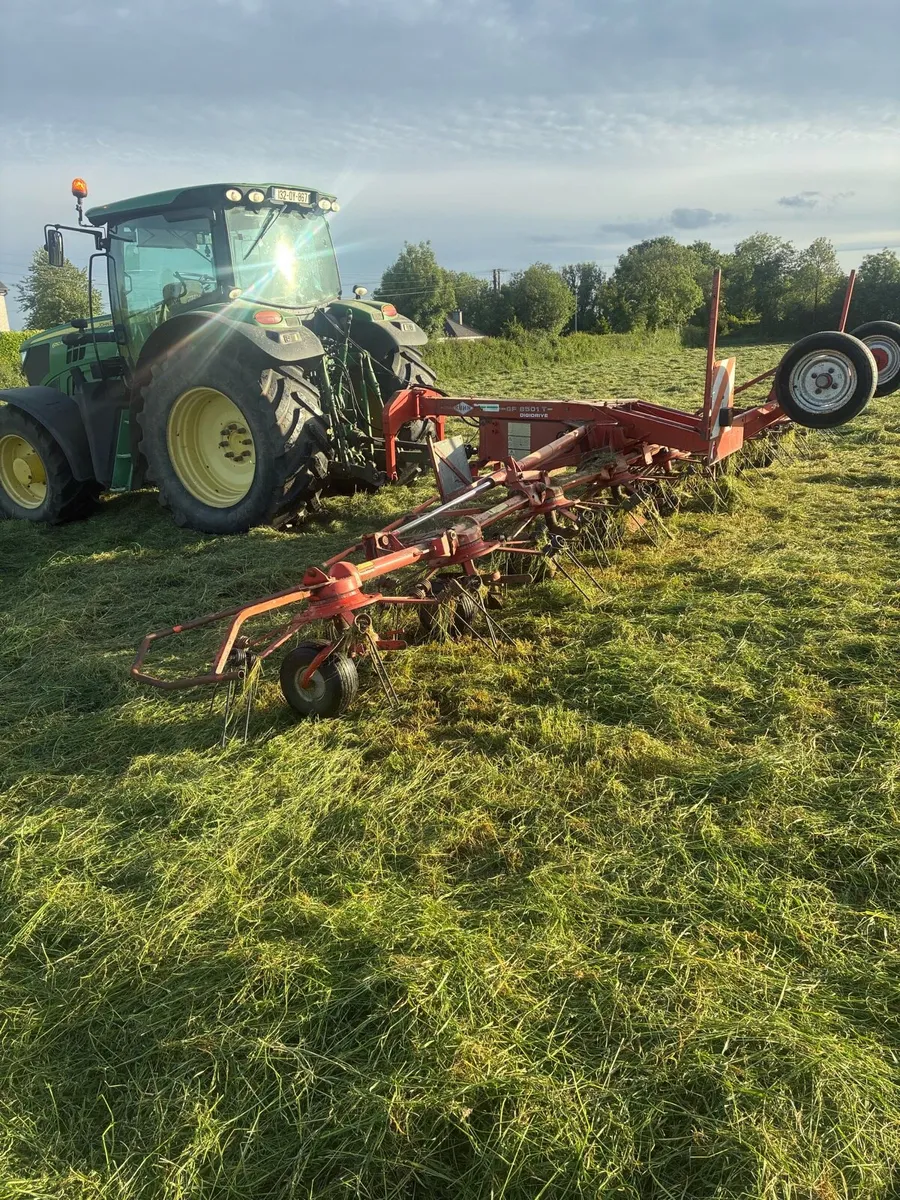 Kuhn gf  8501 Tedder 8 rotor - Image 4