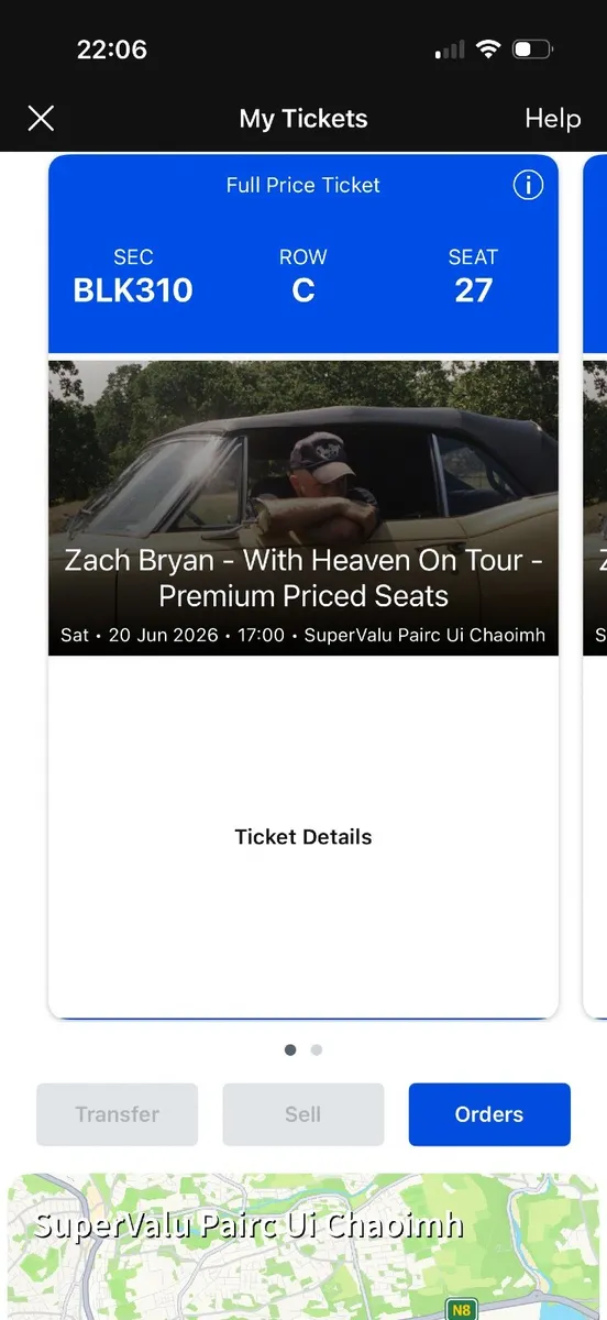 2 x Zach Bryan premium seated - Cork 20th June - Image 3