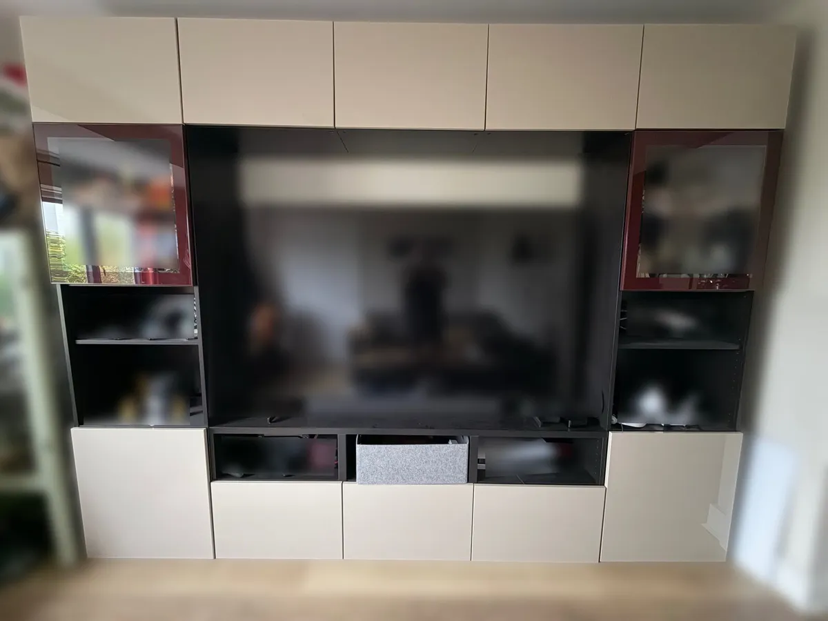 IKEA BESTÅ Multi Unit Entertainment Centre - Image 1